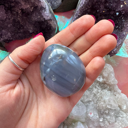 Orca Agate Palmstone B for Inner Harmony