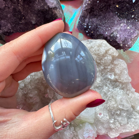 Orca Agate Palmstone B for Inner Harmony