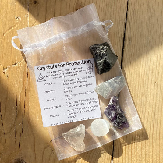 A Crystal Kit for Protection of your Energy