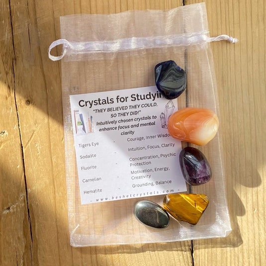 A Crystal Kit to Help With Studying
