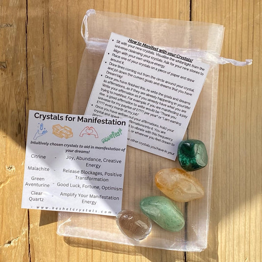 A Crystal Kit for Manifesting