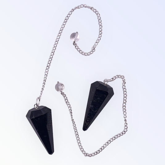 Black Tourmaline - Pendulums - Keshet Crystals in Petersfield & Online