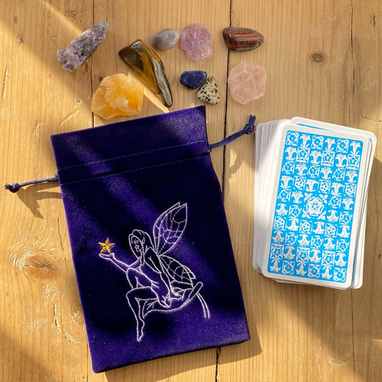 Fairy Card Bag - Tarot / Oracle - Keshet Crystals in Petersfield