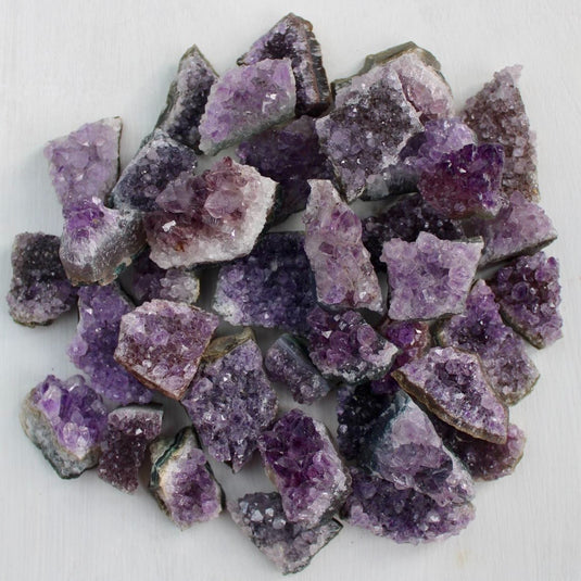 Small Amethyst Crystals - Clusters - Keshet Crystals in Petersfield