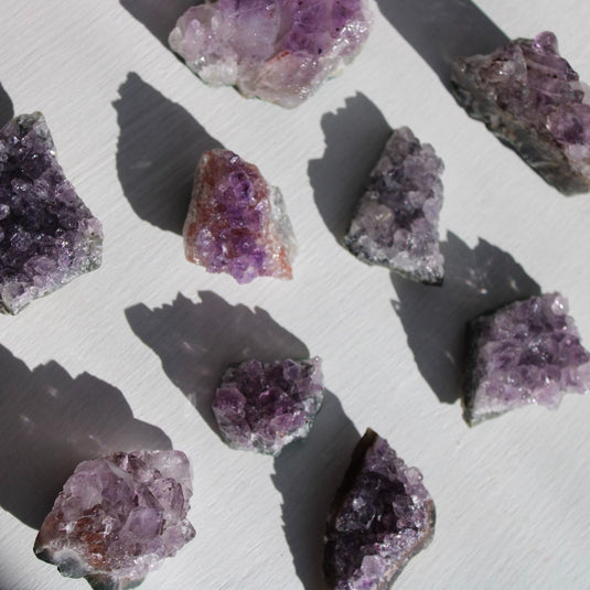 Small Amethyst Crystal for Stress Relief - Clusters - Keshet Crystals in Petersfield