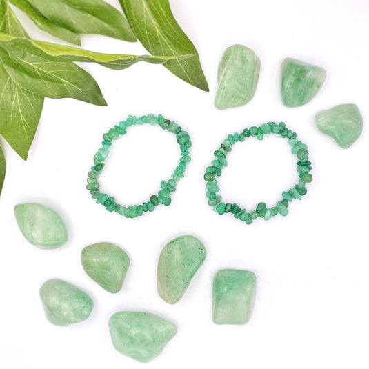 Green Aventurine Bracelet to Bring Luck & Prosperity - Bracelets - Keshet Crystals in Petersfield