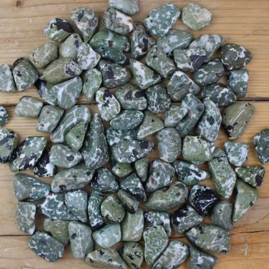 Camouflage Jasper - Tumblestones - Keshet Crystals in Petersfield