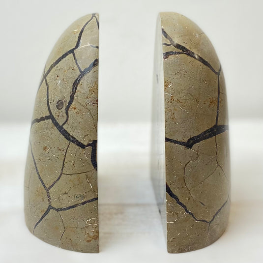 Septarian Bookends - Carvings - Keshet Crystals in Petersfield