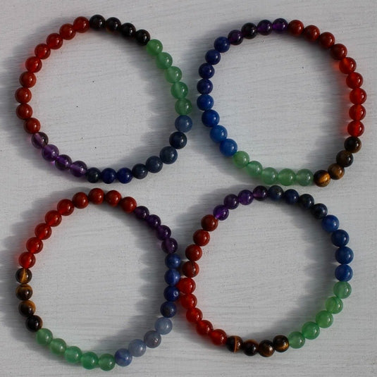 Chakra Round Bead - Bracelets - Keshet Crystals in Petersfield