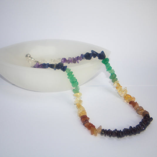 Gemstone Chakra Chip - Necklaces - Keshet Crystals in Petersfield