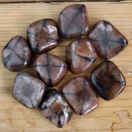 Chiastolite AA Grade - Tumblestones - Keshet Crystals in Petersfield