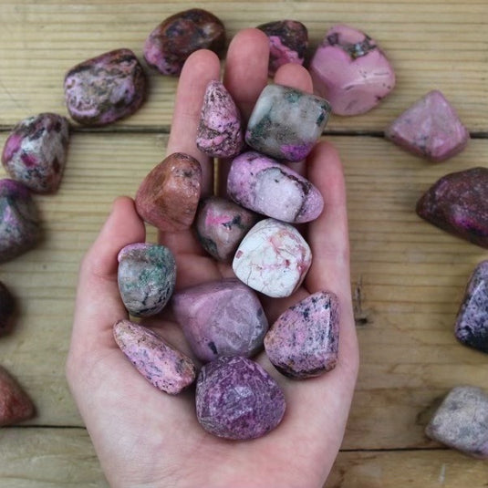 Cobalton Calcite Polished -Tumblestones - Keshet Crystals in Petersfield