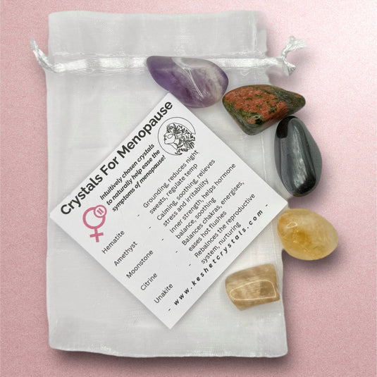 A Crystal Kit for The Menopause - Crystal Kit - Keshet Crystals in Petersfield