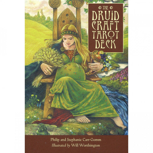 The Druid Craft Tarot: A 78-card deck by Philip and Stephanie Carr-Gomm.