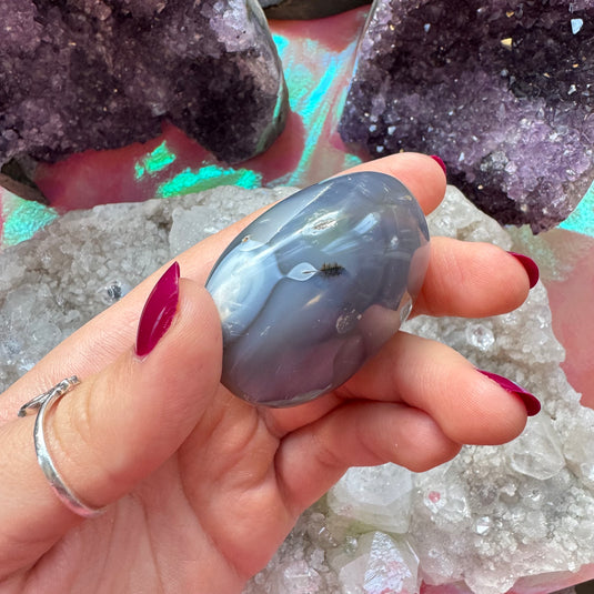 Orca Agate Palmstone B for Inner Harmony