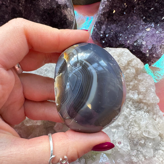 Orca Agate Palmstone A for Inner Harmony