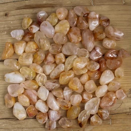 Golden Healer Quartz - Tumblestones - Keshet Crystals in Petersfield