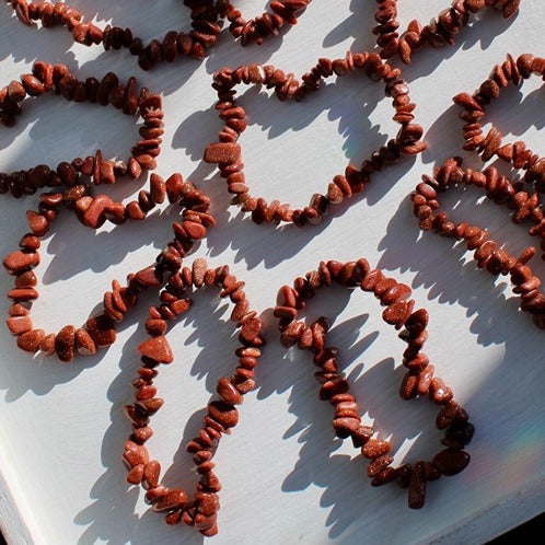 Goldstone Chip for Drive - Bracelets - Keshet Crystals in Petersfield