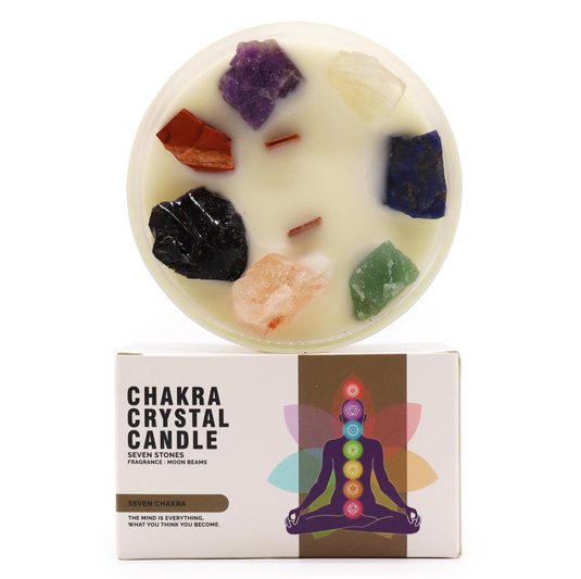 Seven Chakra Crystal - Candles - Keshet Crystals in Petersfield & Online
