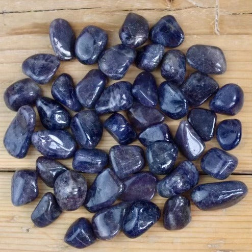 Iolite Crystal - Tumblestones - Keshet Crystals in Petersfield