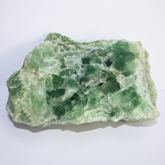 Raw Green Fluorite Natural Specimen - Clusters - Keshet Crystals in Petersfield
