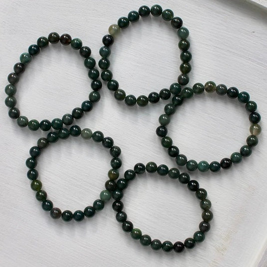 Moss Agate - Bracelets - Keshet Crystals in Petersfield