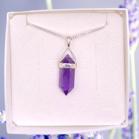 Amethyst Small Point - Necklaces - Keshet Crystals in Petersfield