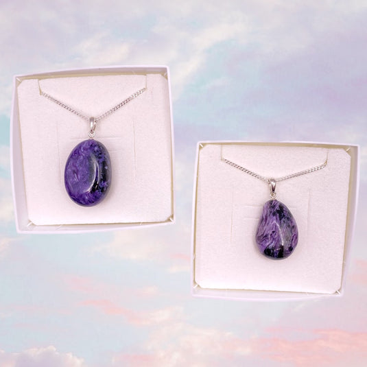 Large Charoite - Necklaces - Keshet Crystals in Petersfield