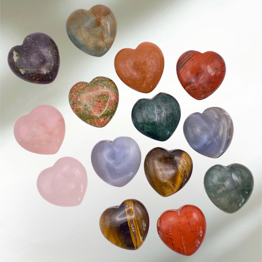 Mystery Crystal Heart - Carvings - Keshet Crystals in Petersfield & Online