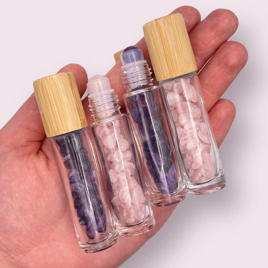 Crystal Essential Oil Roller Bottles - Fragrances - Keshet Crystals in Petersfield & Online