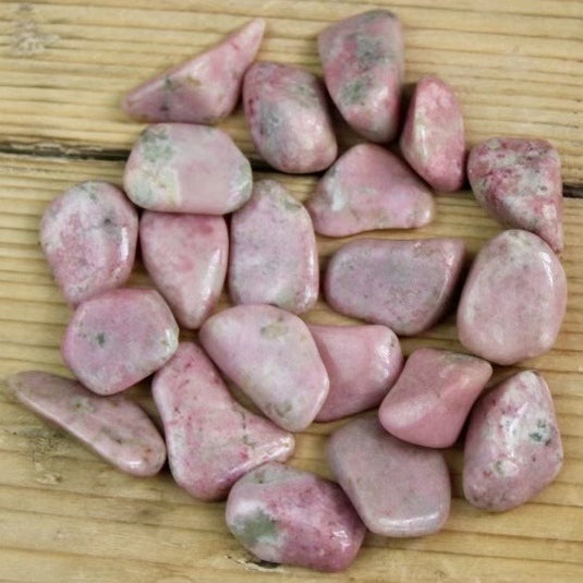 Pink Clinozoisite - Tumblestones - Keshet Crystals in Petersfield