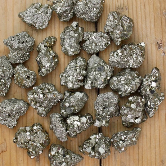 Pyrite Clusters - Rough Crystals - Keshet Crystals in Petersfield