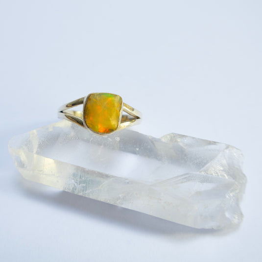 Opal Raw Cut - Rings - Keshet Crystals in Petersfield