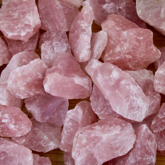 Raw Rose Quartz for Love - Rough Crystals - Keshet Crystals in Petersfield