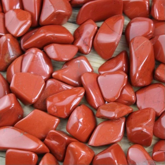 Red Jasper Close Up - Tumblestones - Keshet Crystals in Petersfield