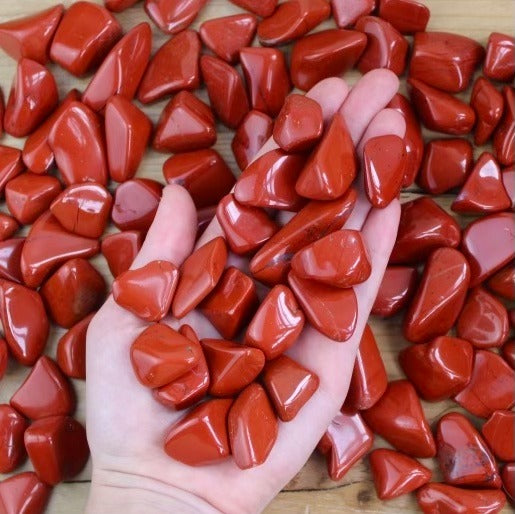 Red Jasper - Tumblestones - Keshet Crystals in Petersfield