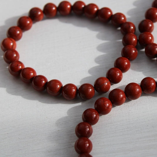 Red Jasper Bead - Bracelet - Keshet Crystals in Petersfield