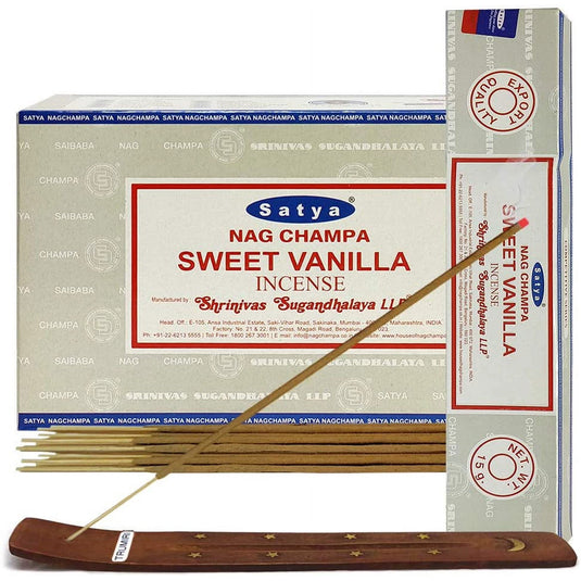 Sweet Vanilla Satya Incense Sticks