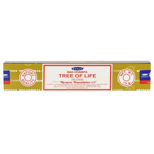 A box of tree of life incense sticks 