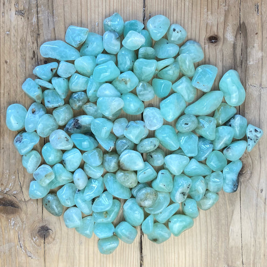 Prehnite Tumblestone - Tumblestones - Keshet Crystals in Petersfield