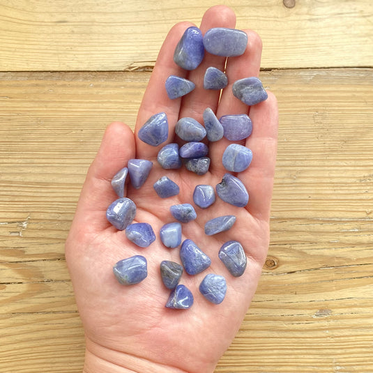 Tanzanite Stone for Expansion - Tumblestones - Keshet Crystals in Petersfield