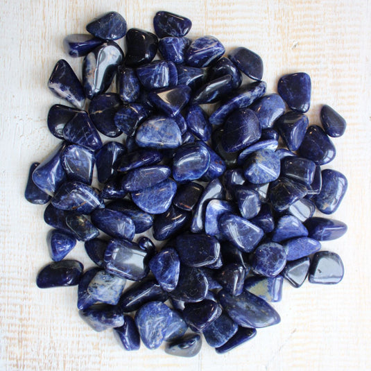 Sodalite Tumblestone for Intuition & Concentration