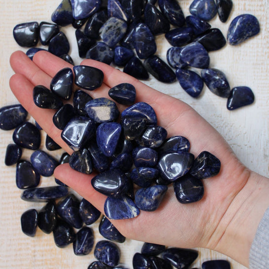 Sodalite Tumblestone for Intuition & Concentration