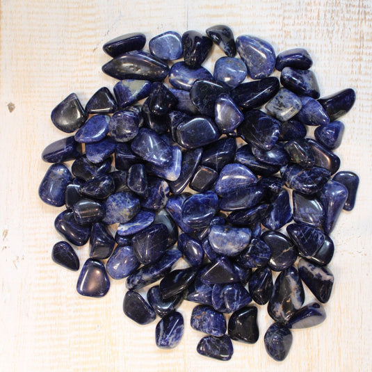 Sodalite Tumblestone for Intuition & Concentration