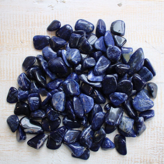 Sodalite Tumblestone for Intuition & Concentration