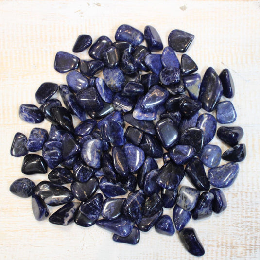 Sodalite Tumblestone for Intuition & Concentration