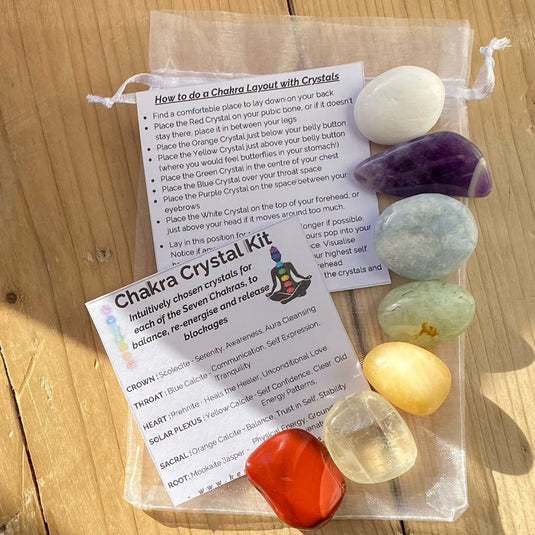 Chakra Balancing Kit - Crystal Kit - Keshet Crystals in Petersfield