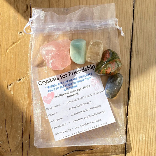 A Crystal Kit to Strengthen the Bond between any Friendship - Crystal Kit - Keshet Crystals in Petersfield