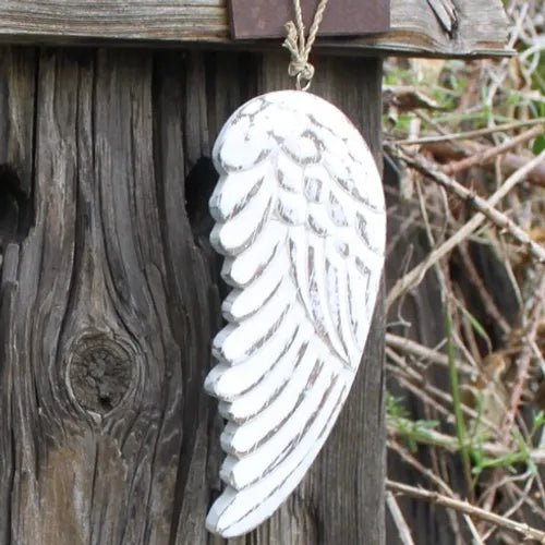 Hand Crafted Angel Wing - Wall Hangings - Keshet Crystals in Petersfield