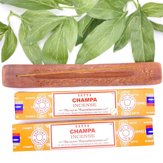 Champa Incense to Purify & Soothe - Incense Sticks - Keshet Crystals in Petersfield